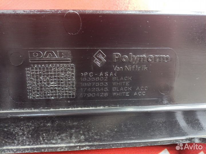 Решетка радиатора Daf XF105