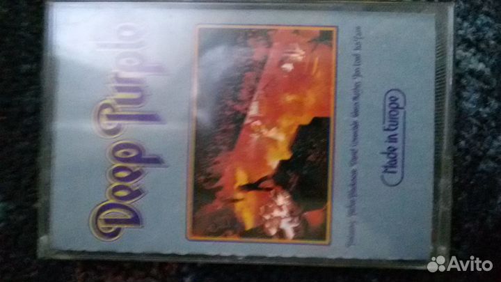Аудио кассеты deep purple фирменные