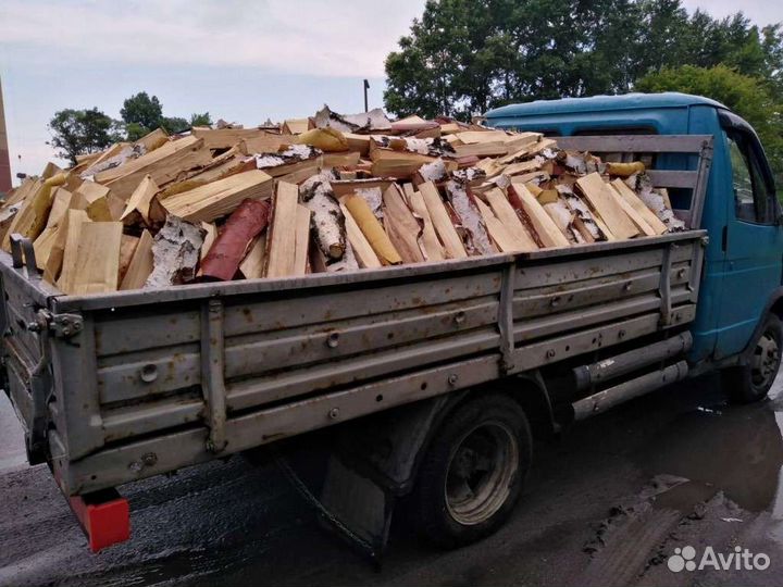 Дрова березовые колотые с доставкой