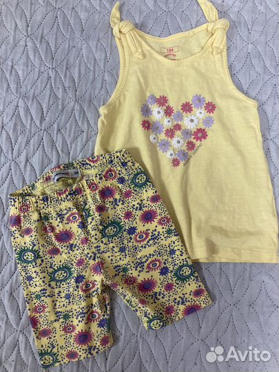 Пакет вещей на девочку 98 104