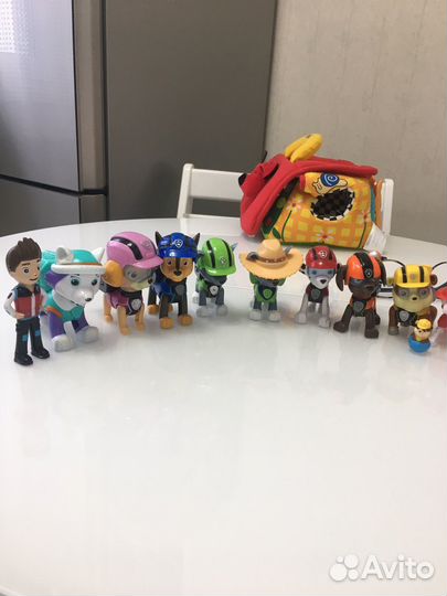 Игрушки щенячий патруль