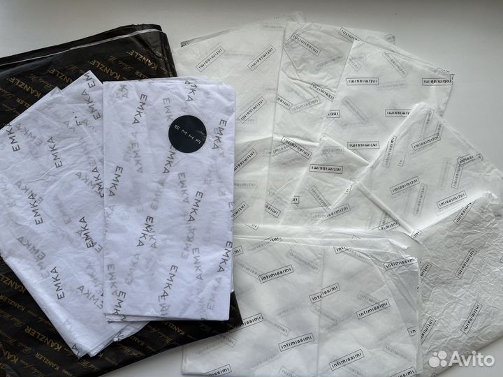 Упаковочная бумага брендовая