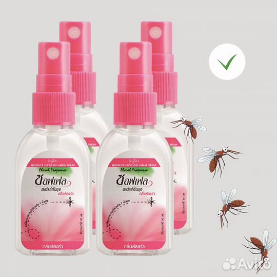 Эффективный спрей от комаров
