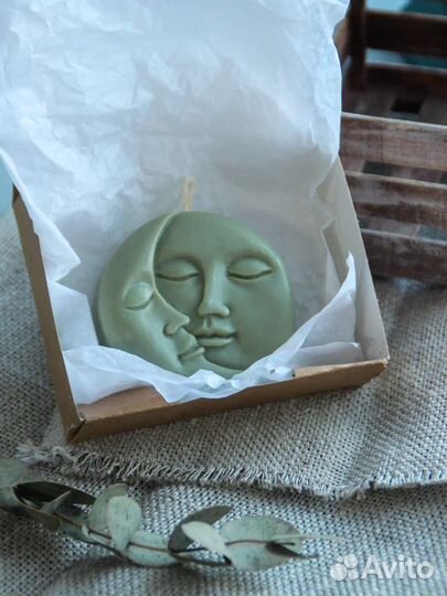 Свеча «Солнце и луна»