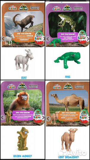 Киндер Natoons'24/Натунс'24- полная серия