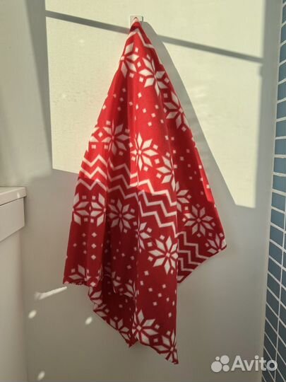 Плед флисовый новогодний