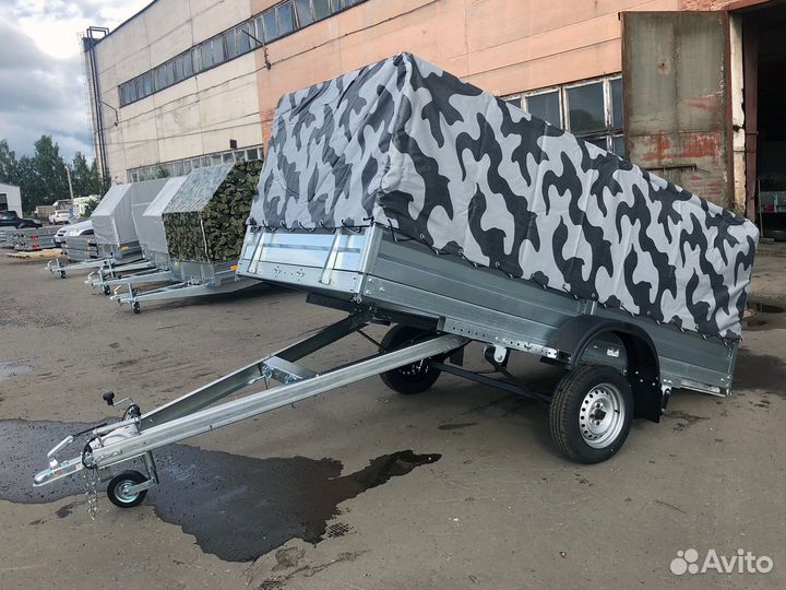 Прицеп 3,0х1,5х1.0 c подрамником на рессоре Газель