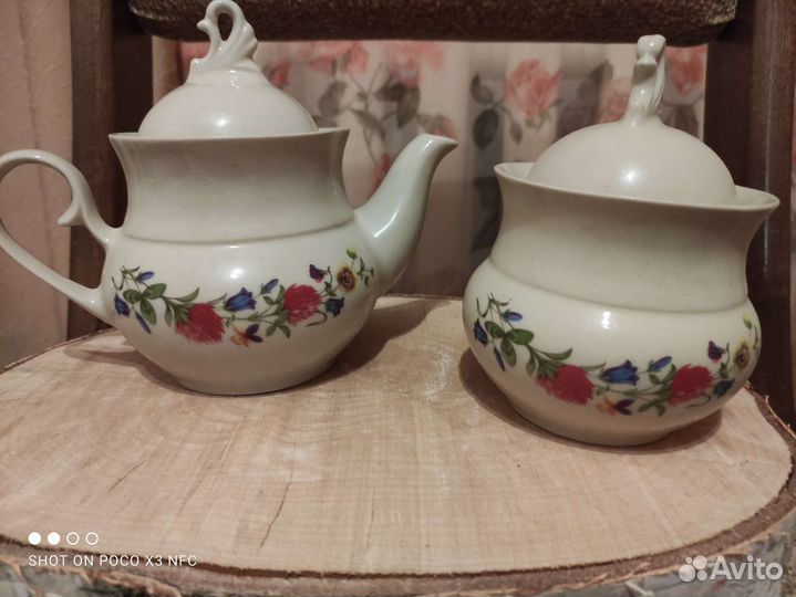 Чайный сервиз с пиалами