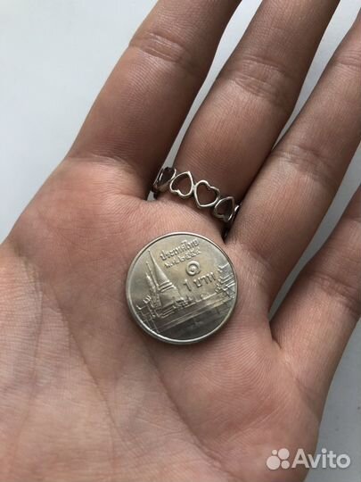 Монета 1 бат тайланд