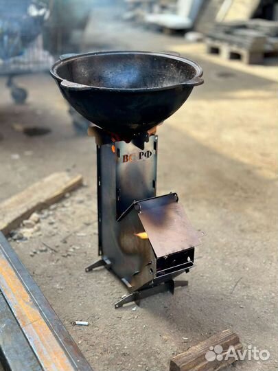 Печка разборная походная
