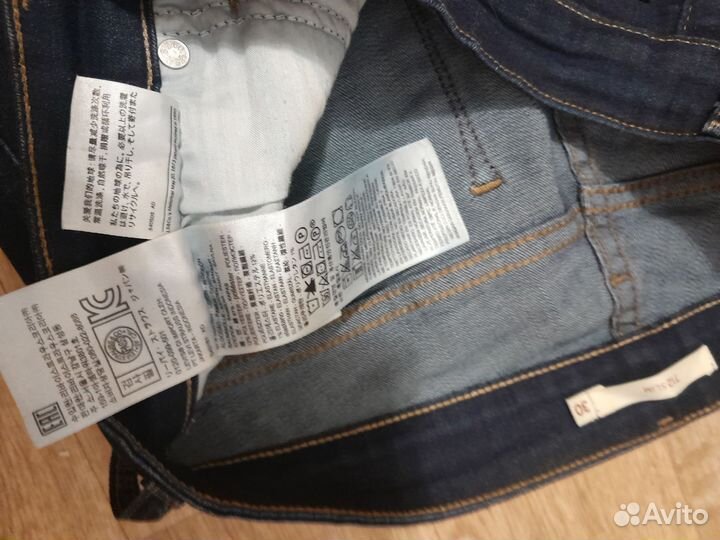 Джинсы levis 712 slim