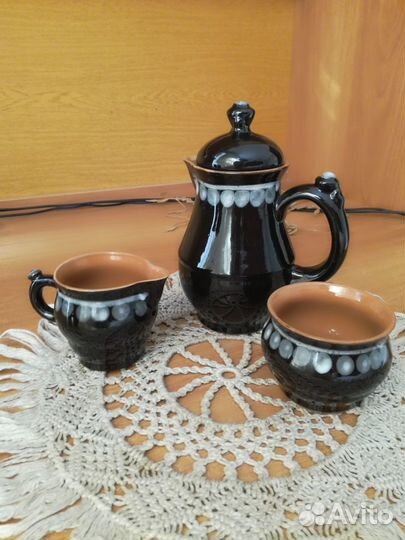 Сервиз кофейный.Кувшин керамическ Мясорубка ручная