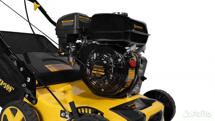 Бензиновый скарификатор champion GSC4840