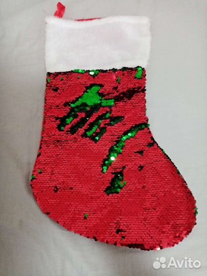 Рождественский сапог для подарков