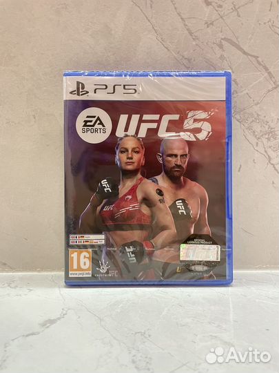 Диск UFC 5 игра PS5