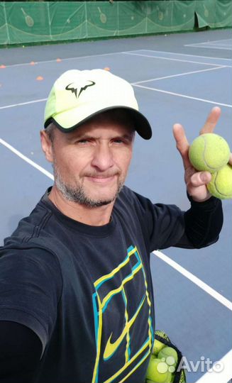 Тренер по большому теннису. Взрослые группы и дети