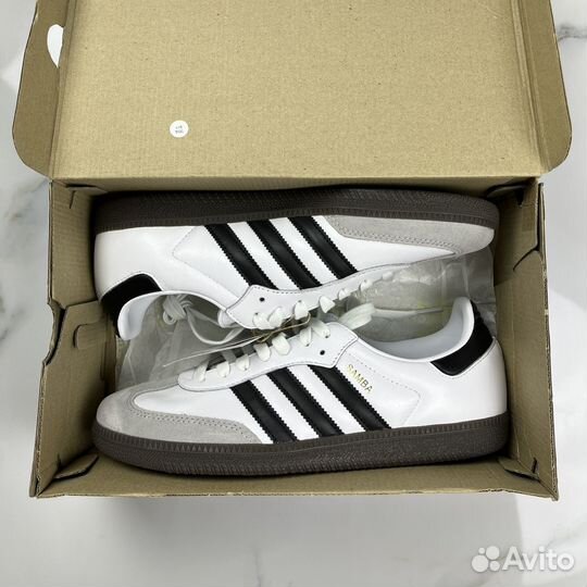 Adidas Samba OG White Black оригинал