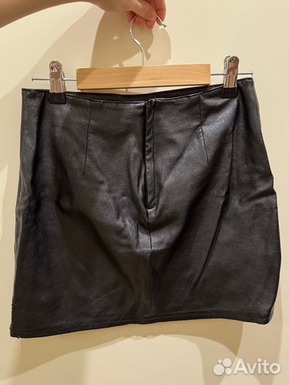 Кожаная юбка