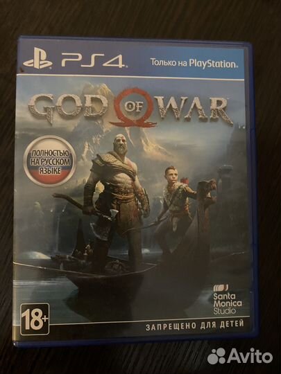 God of war ps4 диск