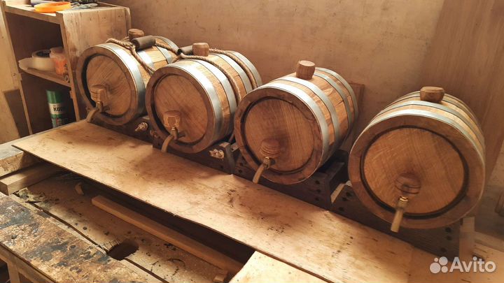 Бочка дубовая 5 литров