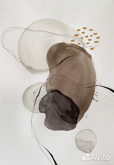 Интерьерная картина абстракция