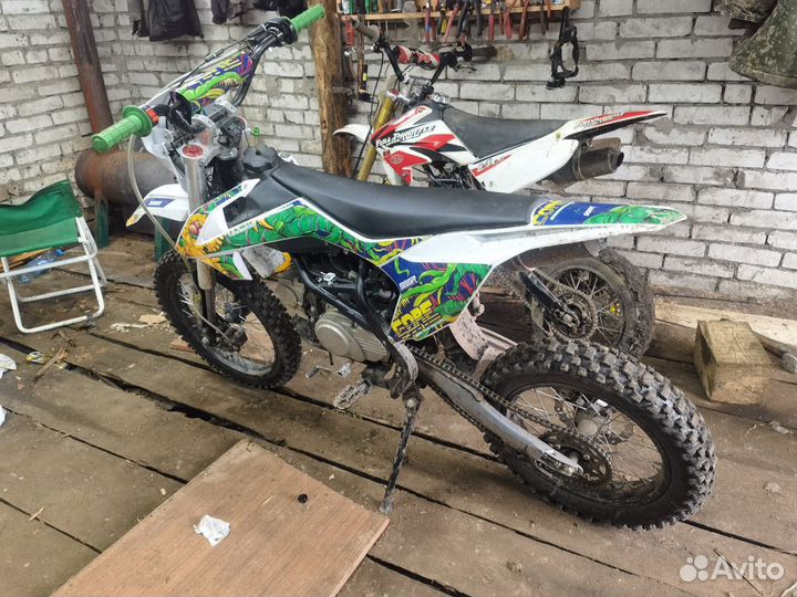 Питбайк sssr core 125 полуавтомат