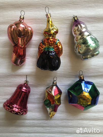 Елочные игрушки СССР