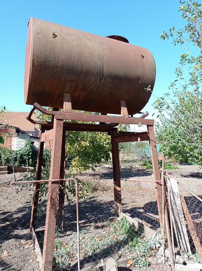 Бочка металлическая