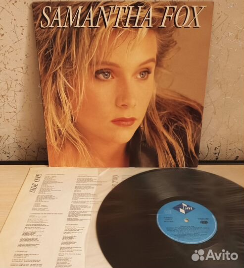 Виниловая пластинка Samantha Fox. 1987. LP