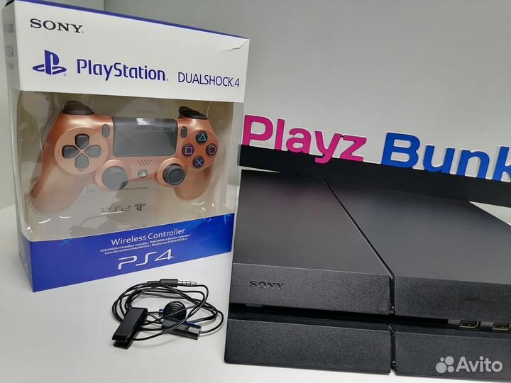 PS4 3rev +2джоя, классные игры