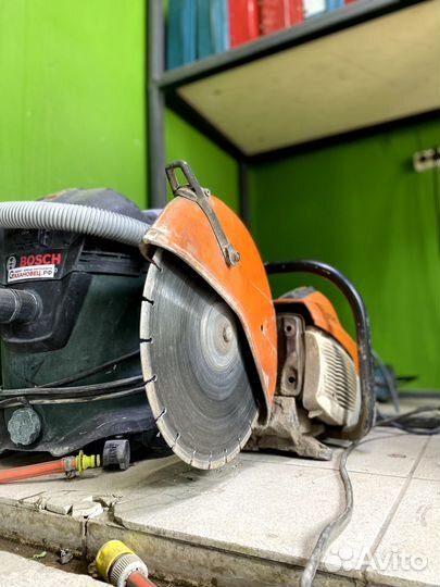 Аренда бензореза для бетона