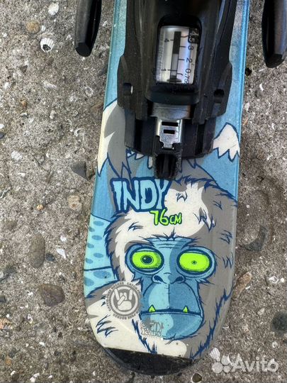 Горные лыжи детские 76 K2, с ботинками