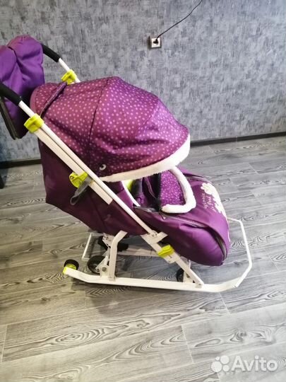 Коляска санки