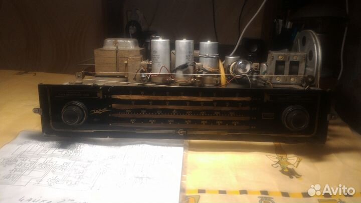 Ламповая радиола 