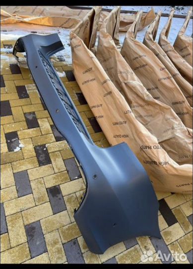 Задний бампер на mercedes gle 166 AMG