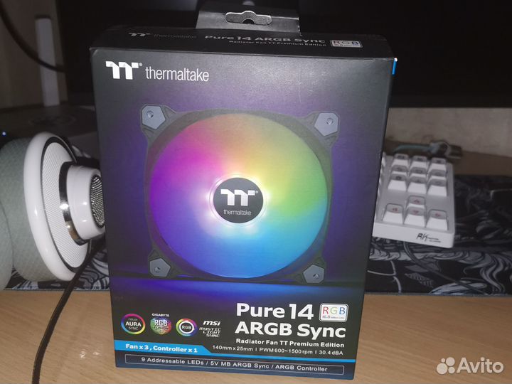 Вентиляторы для корпуса пк termaltake 140мм