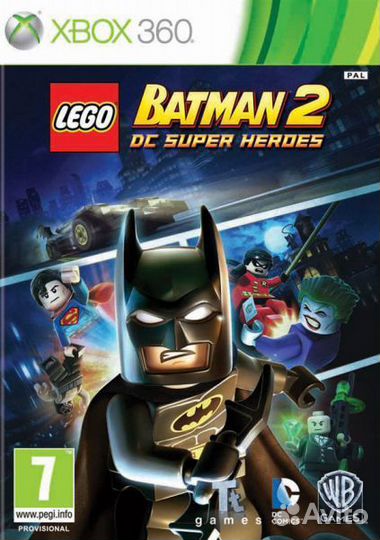 Lego Batman 2: DC Super Heroes Xbox 360, русские с