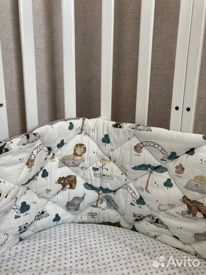 Кроватка детская 4 в 1 и матрасы