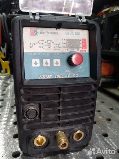 Сварочный инвертор tig Grovers wsme-200E AC DC