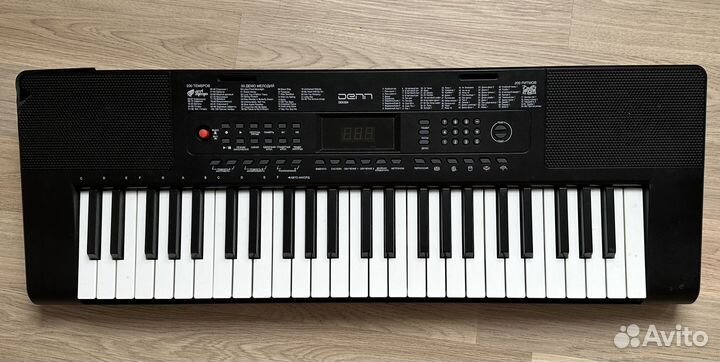 Синтезатор клавиши фортепиано Denn DEK494