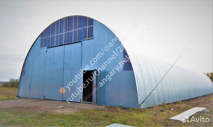 Ангар под ключ 976,5 м2