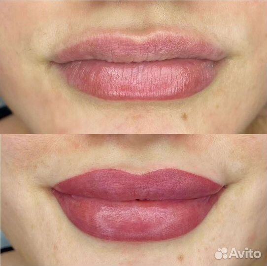 Перманентный макияж Пудровые брови Татуаж