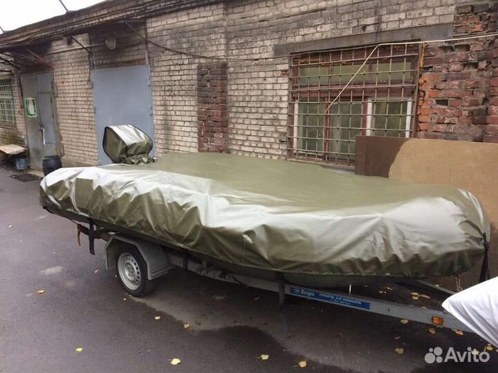 Тент для лодки транспортировочный