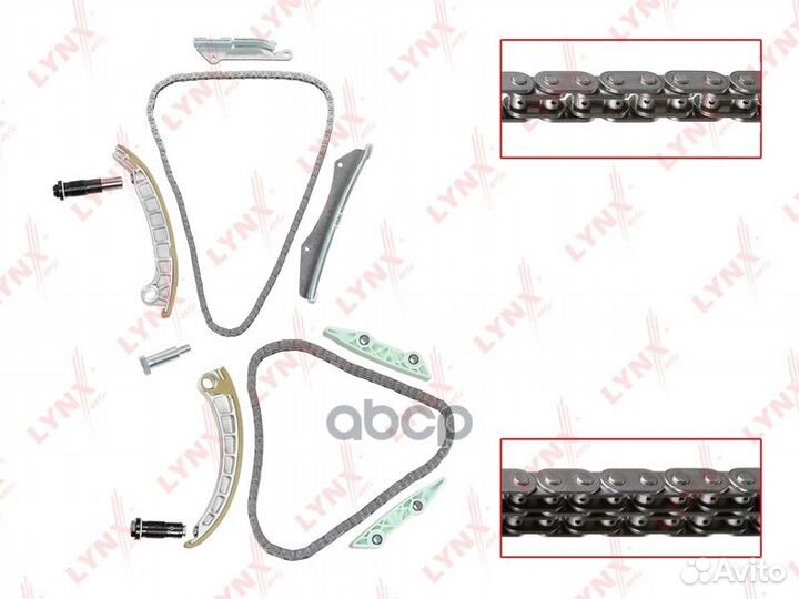 Комплект цепи грм TK0217 lynxauto