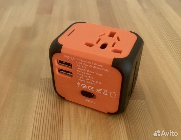 Универсальный переходник для розетки