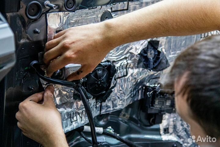 Шумоизоляция дверей авто с подбором и гарантией