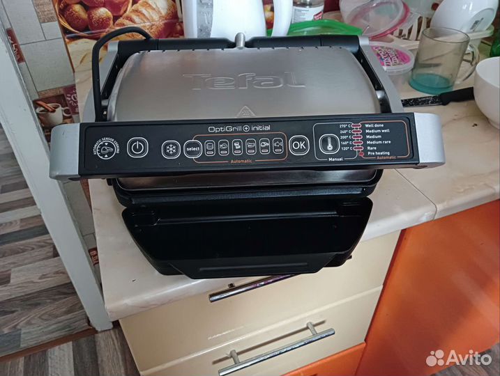 Электрогриль tefal