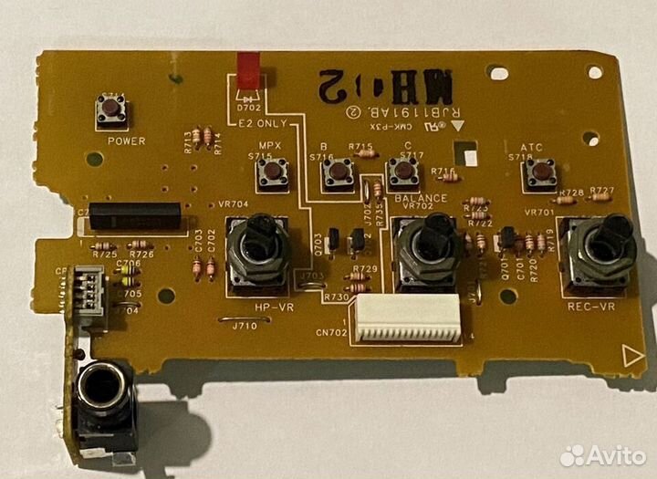 Запчасти от кассетной деки Technics RS-BX501