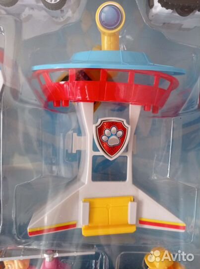 Щенячий Патруль Все Герои на Машинках + База Мини