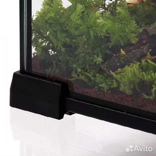 Террариум стеклянный 30х30х30 см + Греющий коврик